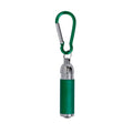 Portachiavi Torcia Wols verde - personalizzabile con logo
