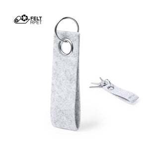 Portachiavi Triax gray - personalizzabile con logo