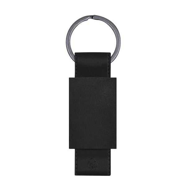 Portachiavi Versat nero - personalizzabile con logo