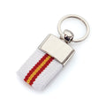 Portachiavi Vinger bianco - personalizzabile con logo