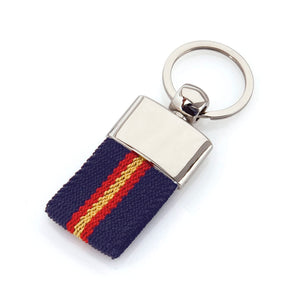 Portachiavi Vinger blu navy - personalizzabile con logo