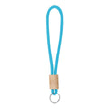 Portachiavi Walnut azzurro - personalizzabile con logo