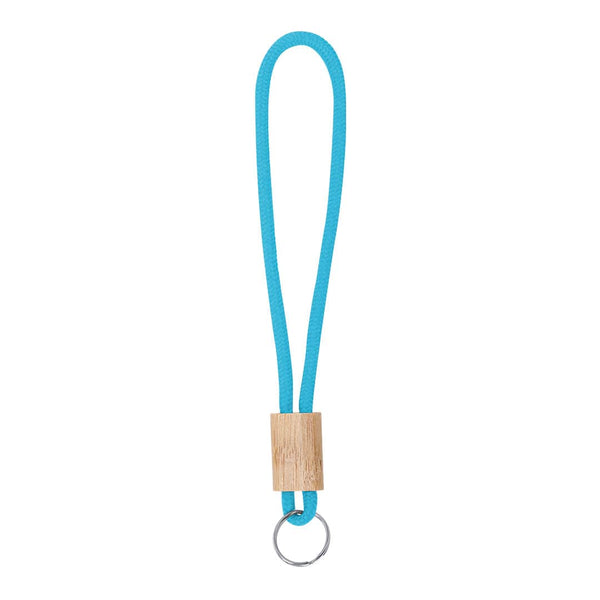 Portachiavi Walnut azzurro - personalizzabile con logo