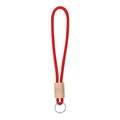 Portachiavi Walnut rosso - personalizzabile con logo