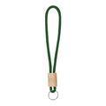 Portachiavi Walnut verde escuro - personalizzabile con logo