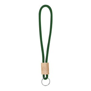 Portachiavi Walnut verde escuro - personalizzabile con logo
