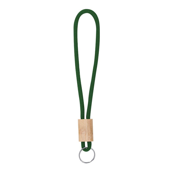 Portachiavi Walnut verde escuro - personalizzabile con logo