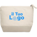 Portacosmetici bicolore - personalizzabile con logo - 