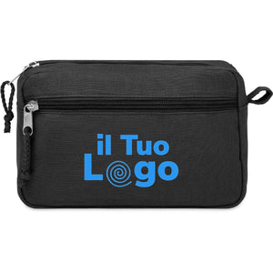 Portacosmetici in 100% canapa - personalizzabile con logo