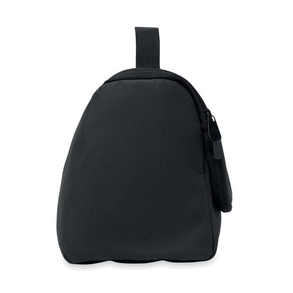 Portacosmetici in PU Nero - personalizzabile con logo