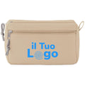 Portacosmetici PVC free - personalizzabile con logo - beige