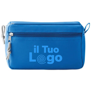 Portacosmetici PVC free - personalizzabile con logo - royal