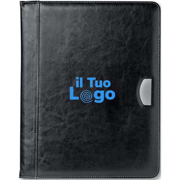 Portadocumenti A4 Nero - personalizzabile con logo