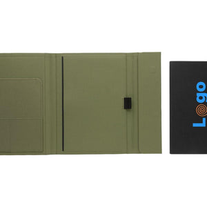 Portadocumenti A5 Impact Aware™ con chiusura magnetica - personalizzabile con logo