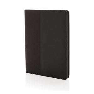 Portadocumenti A5 Swiss Peak Script AWARE™ nero - personalizzabile con logo