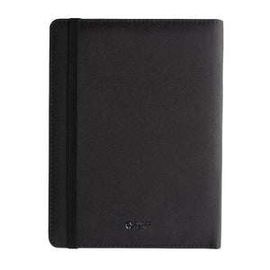 Portadocumenti A5 Swiss Peak Script AWARE™ nero - personalizzabile con logo