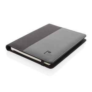Portadocumenti A5 Swiss Peak Script AWARE™ nero - personalizzabile con logo