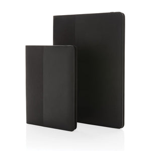 Portadocumenti A5 Swiss Peak Script AWARE™ nero - personalizzabile con logo
