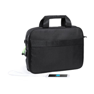 Borsa Portadocumenti Baldony nero - personalizzabile con logo