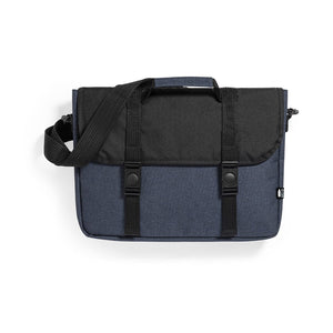 Portadocumenti Derek blu navy - personalizzabile con logo