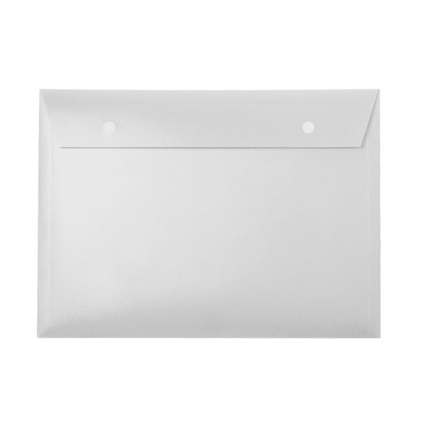 Portadocumenti Gynster bianco - personalizzabile con logo