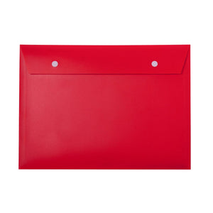 Portadocumenti Gynster rosso - personalizzabile con logo