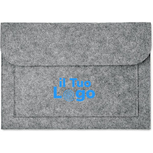 Portadocumenti in feltro - personalizzabile con logo