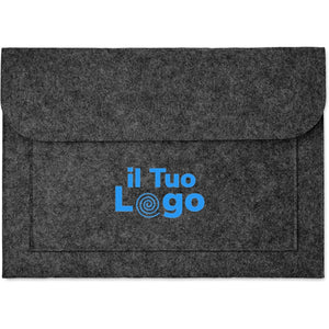 Portadocumenti in feltro - personalizzabile con logo