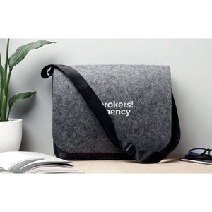 Borsa Portadocumenti in feltro - personalizzabile con logo