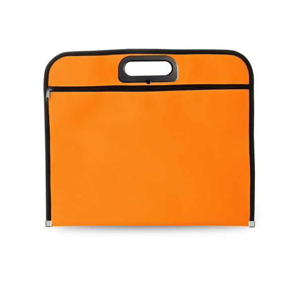 Portadocumenti Join arancione - personalizzabile con logo