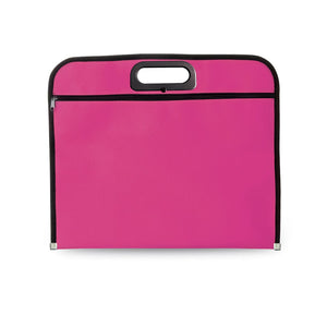 Portadocumenti Join fucsia - personalizzabile con logo