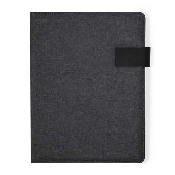 Portadocumenti Linnoa nero - personalizzabile con logo