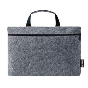Portadocumenti Rickey grey - personalizzabile con logo