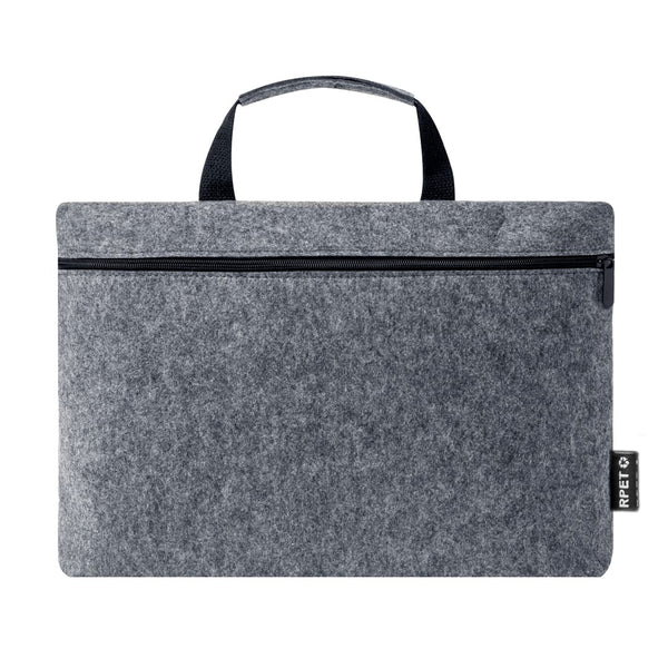 Portadocumenti Rickey grey - personalizzabile con logo