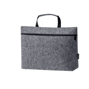 Portadocumenti Rickey grey - personalizzabile con logo