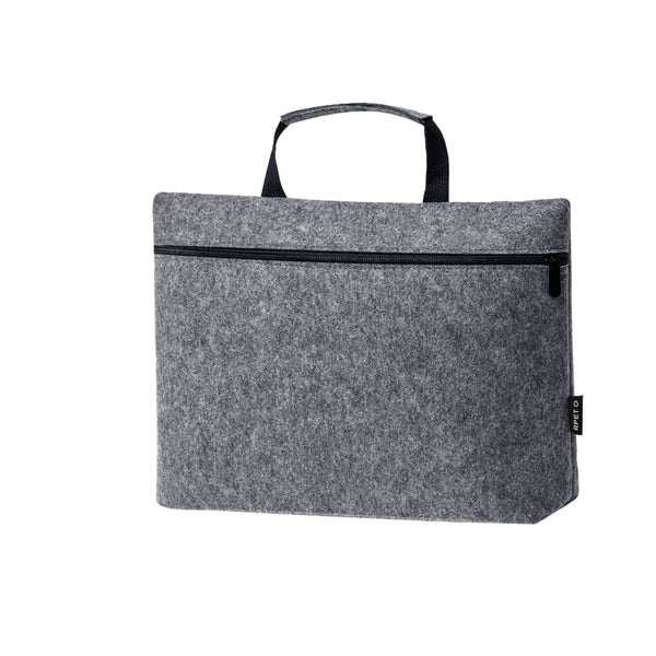 Portadocumenti Rickey grey - personalizzabile con logo
