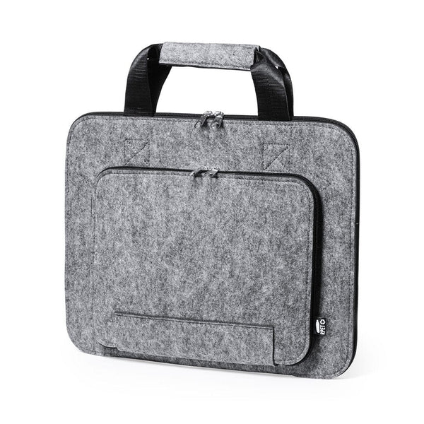 Portadocumenti Tanil grigio - personalizzabile con logo