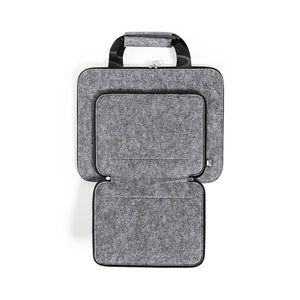 Portadocumenti Tanil grigio - personalizzabile con logo
