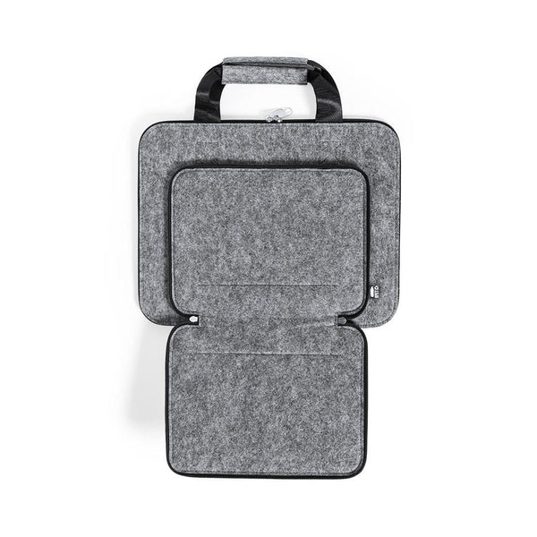 Portadocumenti Tanil grigio - personalizzabile con logo