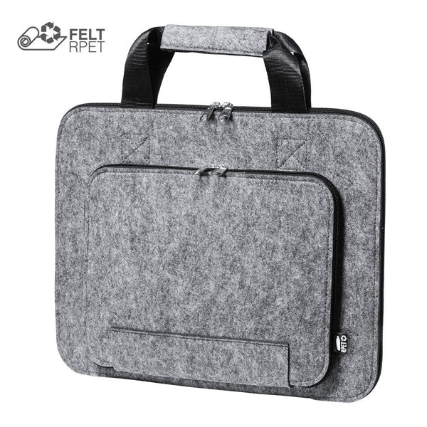 Portadocumenti Tanil grigio - personalizzabile con logo