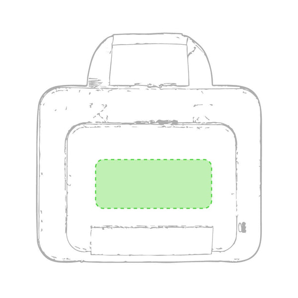 Portadocumenti Tanil grigio - personalizzabile con logo