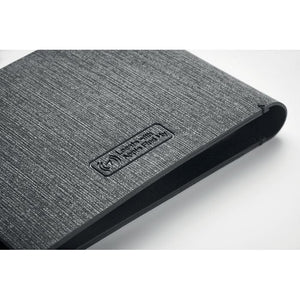 Portafoglio anti-smarrimento Nero - personalizzabile con logo