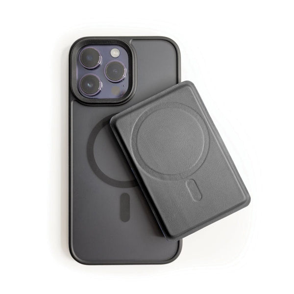 Portafoglio C-Secure Magsafe nero - personalizzabile con logo