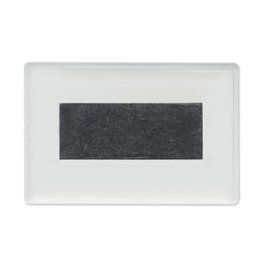 Portafoto magnetico per frigo Trasparente - personalizzabile con logo