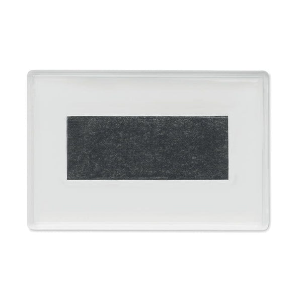 Portafoto magnetico per frigo Trasparente - personalizzabile con logo
