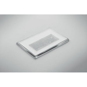 Portafoto magnetico per frigo Trasparente - personalizzabile con logo