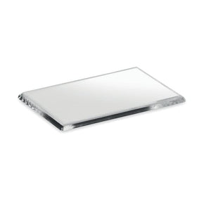 Portafoto magnetico per frigo Trasparente - personalizzabile con logo