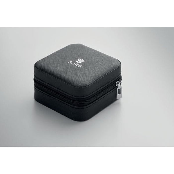 Portagioie da viaggio in PU - personalizzabile con logo