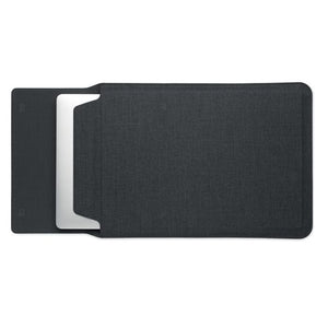 Portalaptop 16 in feltro Nero - personalizzabile con logo