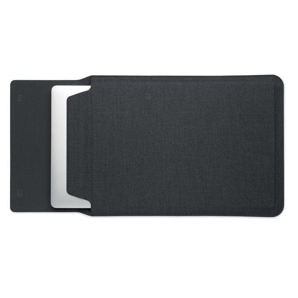 Portalaptop 16 in feltro Nero - personalizzabile con logo